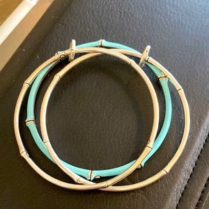 John Hardy bamboo style sterling silver bracelet